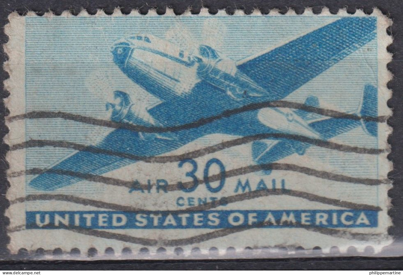 Etats Unis 1941-44 - Poste Aérienne YT 31 (o) - 2a. 1941-1960 Oblitérés
