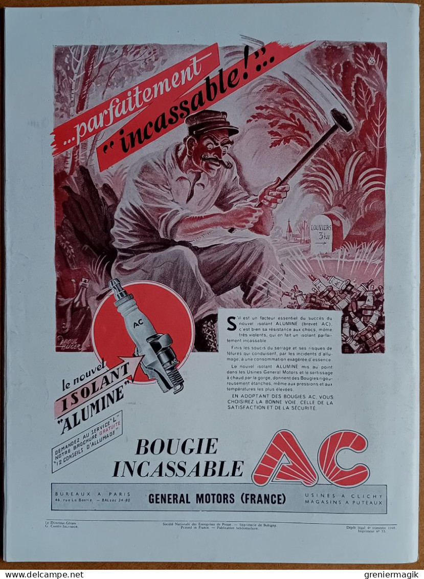 France Illustration N°166 18/12/1948 L'O.N.U. quitte Paris/Chine/Démographie de la France/Fête à Rabat/Geenwich Village