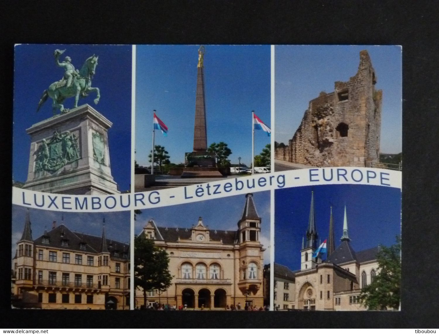 LUXEMBOURG LUXEMBURG AVEC YT 2130 FRUIT PRUNE KOUPANZ - MULTIVUES - Cartas & Documentos