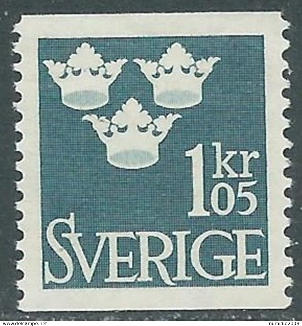 1961-69 SVEZIA TRE CORONE 105 ORE MNH ** - RB13-10 - Neufs