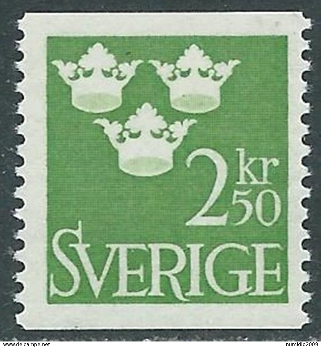 1961-69 SVEZIA TRE CORONE 250 ORE MNH ** - RB13-10 - Neufs