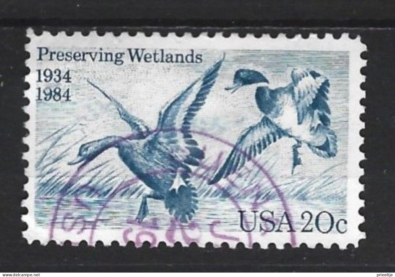 U.S.A. 1984  Preserving Wetlands   Y.T. 1539  (0) - Oblitérés