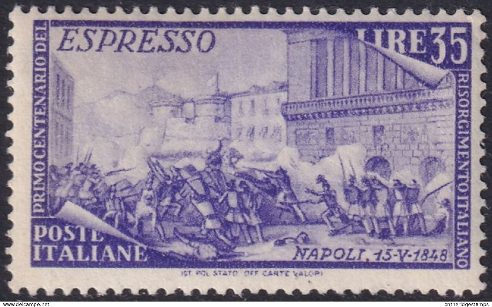 Italy 1948 Sc E26 Italia Sa Espressi 32 MNH** Writing On Back - Poste Exprèsse/pneumatique