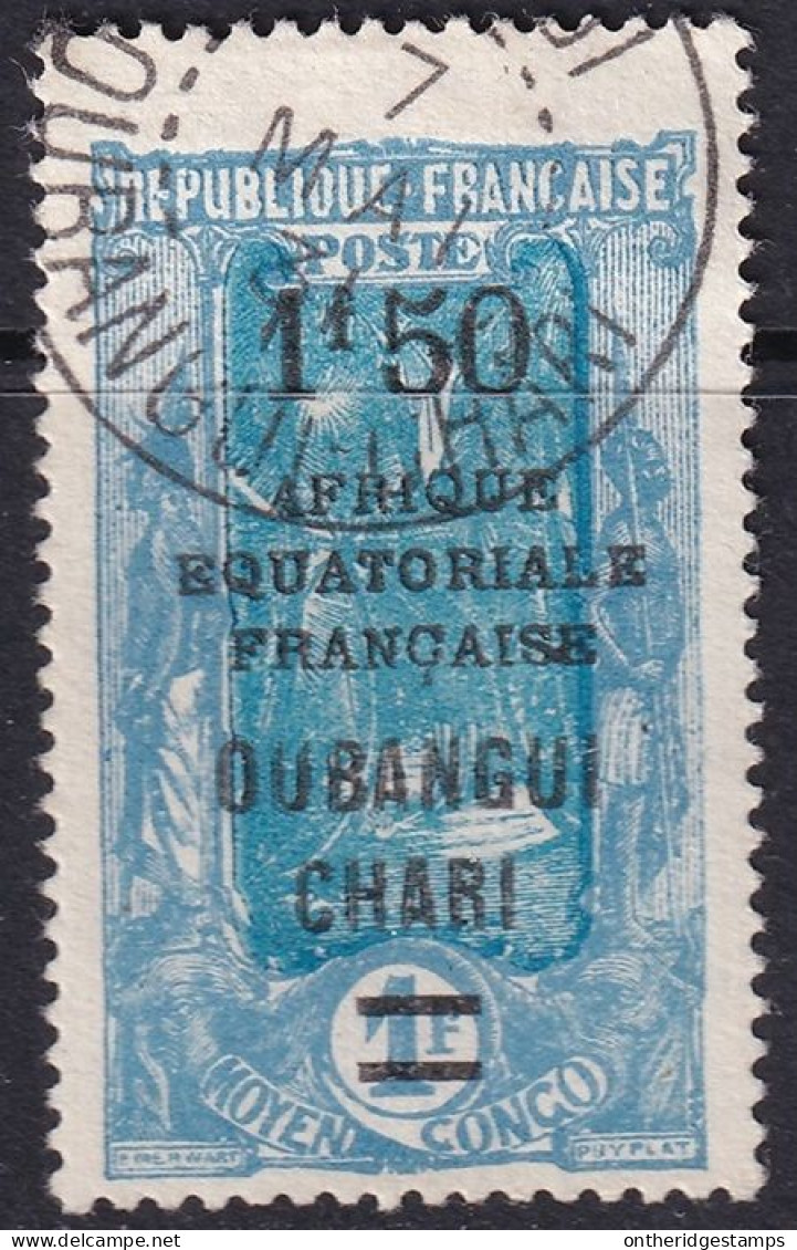 Ubangi-Shari 1925 Sc 78 Oubangi Yt 71 Used - Oblitérés
