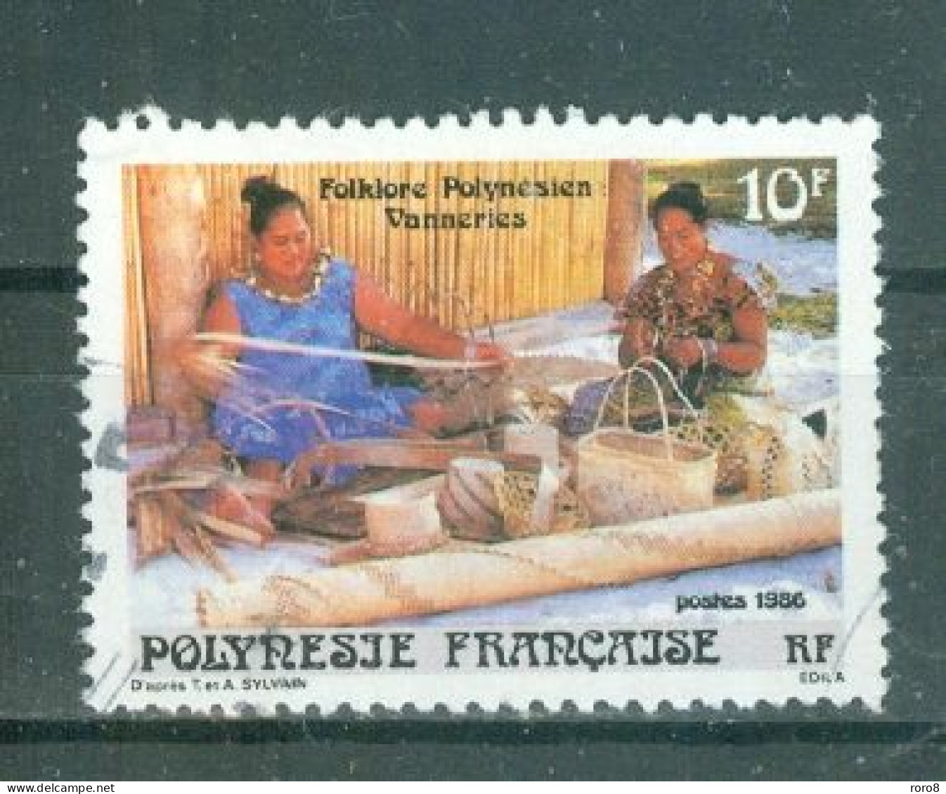 POLYNESIE - N°264 Oblitéré - Folklore Polynésien. - Oblitérés