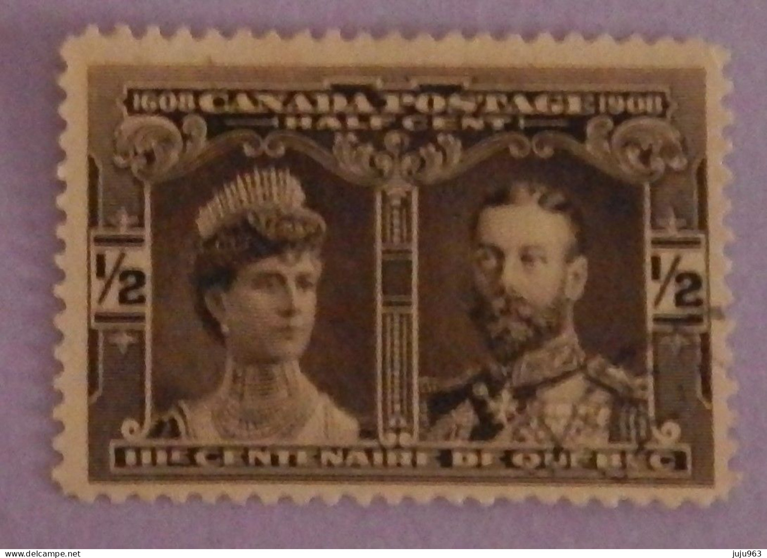 CANADA YT 85 OBLITERE "PRINCESSE ET PRINCE DE GALLES" ANNÉE 1908 - Used Stamps