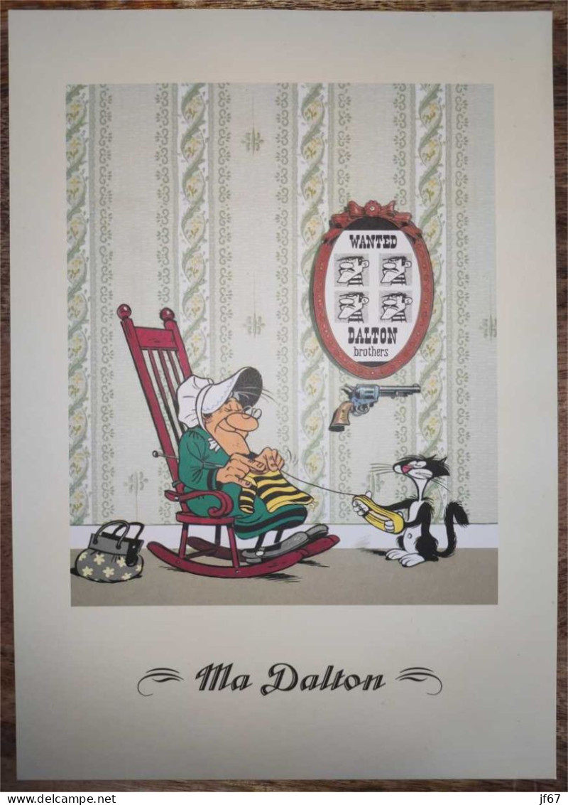 Ex-Libris / Tiré à Part Ma Dalton - Illustrateurs D - F