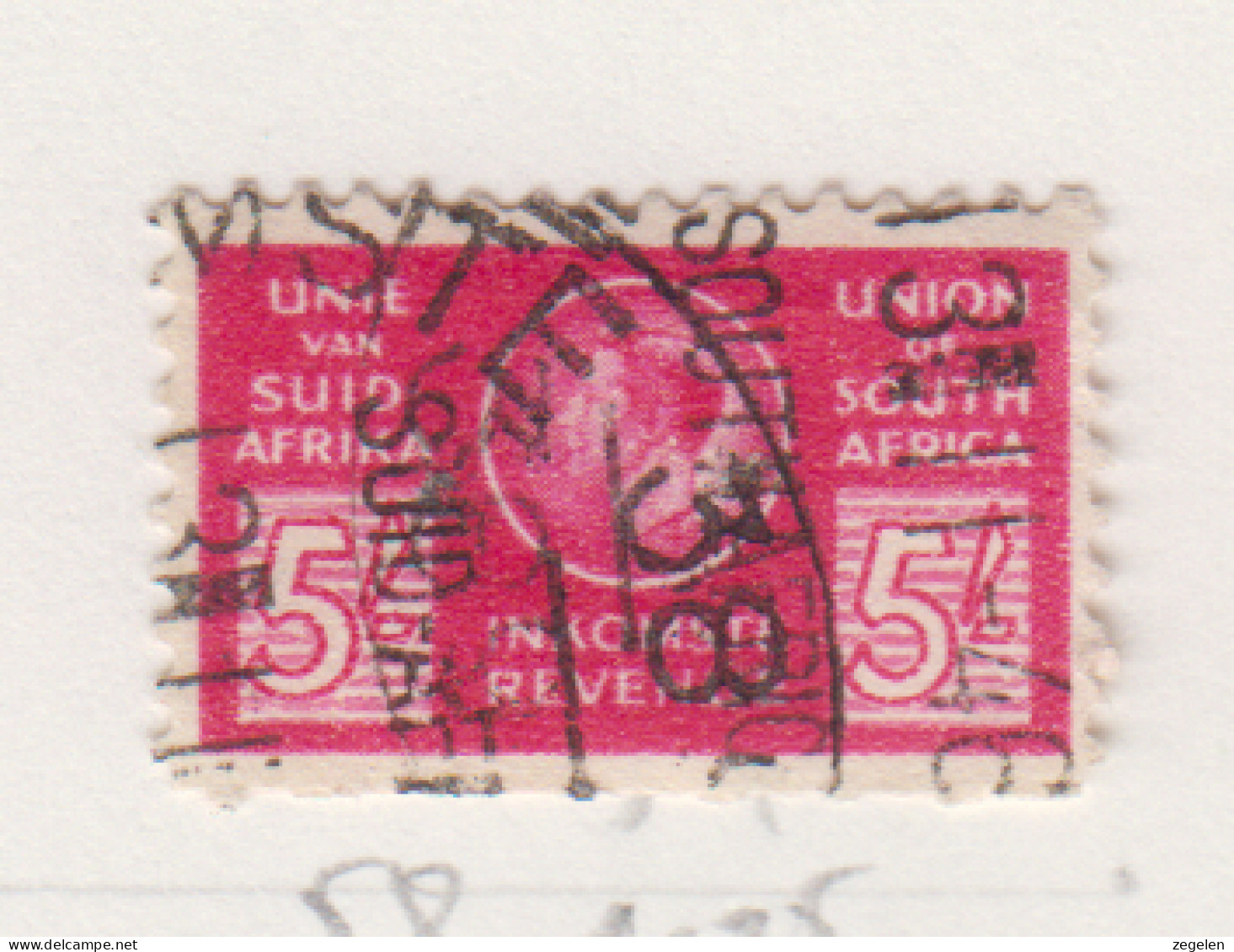 Zuid-Afrika Fiskale Zegel(revenue) Cat. J Barefoot: Revenue JAAR 1945 Nr 58 Afrikaans Eerst - Other & Unclassified