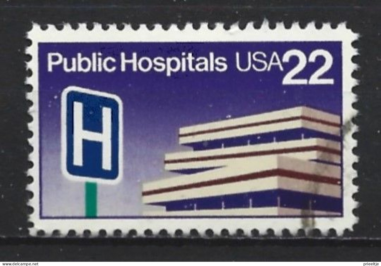 U.S.A. 1986 Public Hospitals Y.T. 1627  (0) - Used Stamps