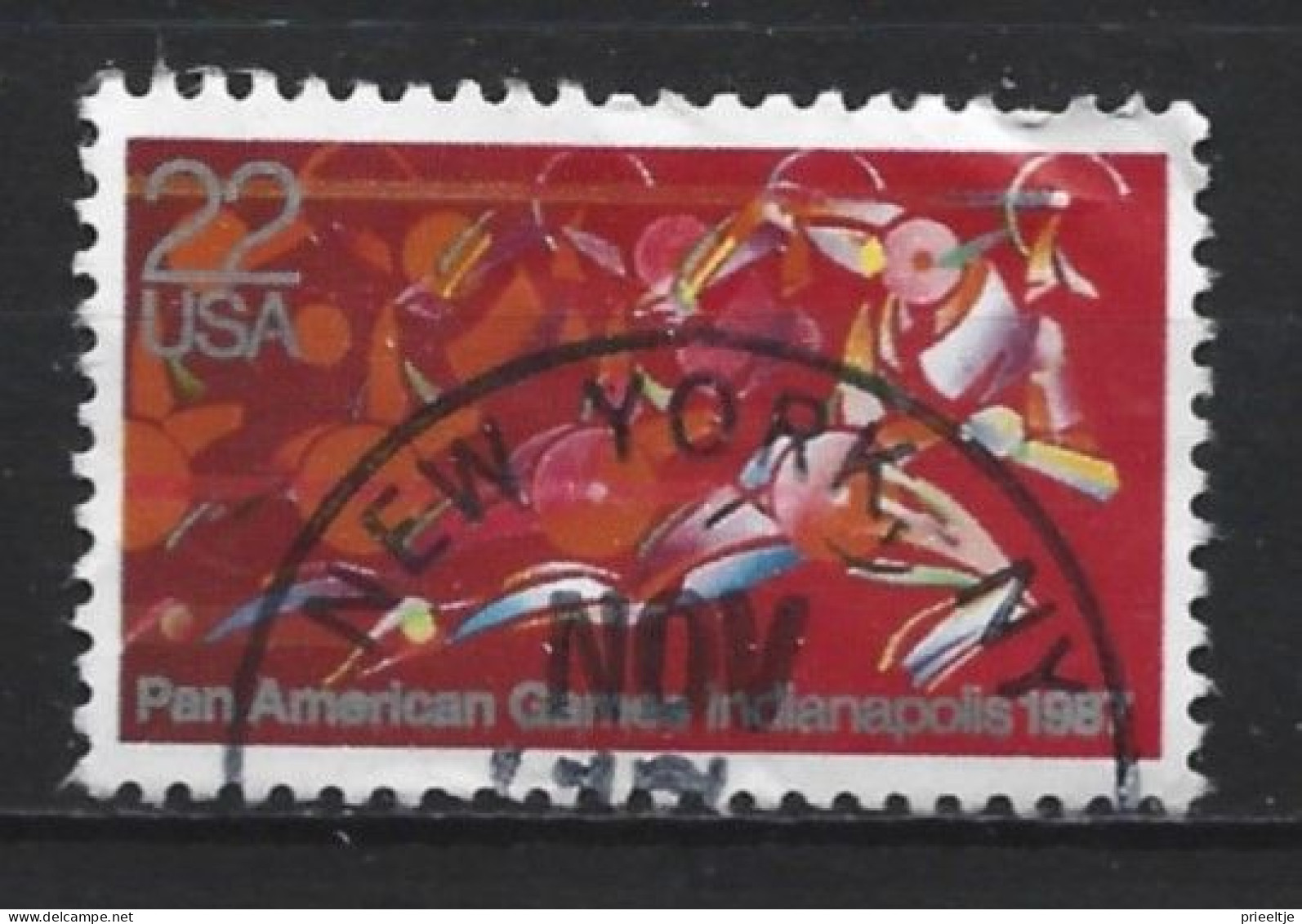 U.S.A. 1986 Indianapolis Y.T. 1696  (0) - Used Stamps