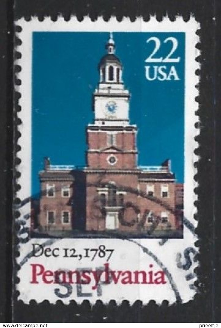 U.S.A. 1987  Pennsylvania  Y.T. 1777(0) - Gebruikt