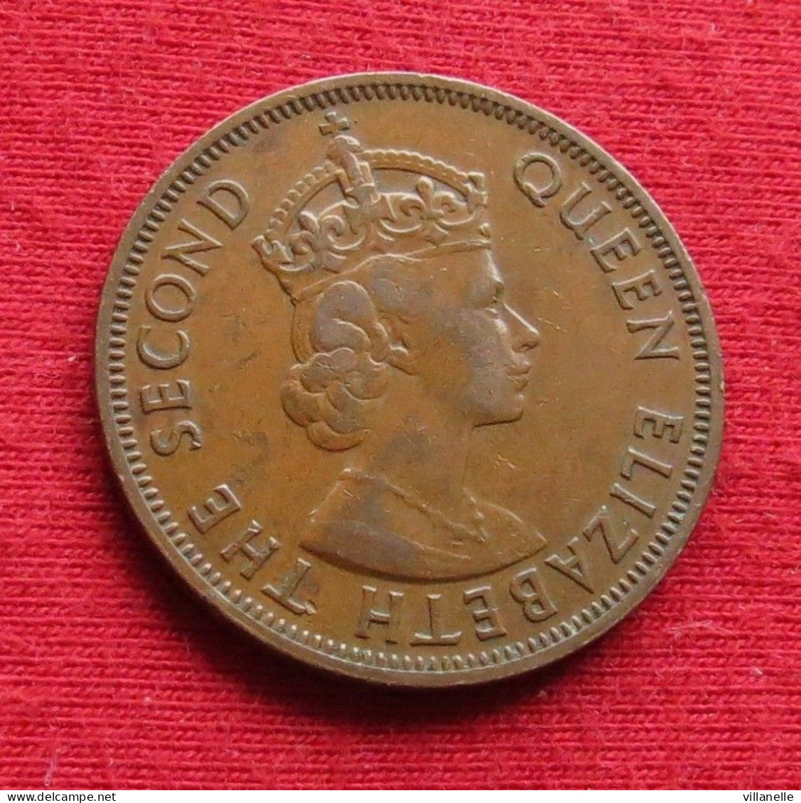 East Caribbean States 1 Cent 1957 KM# 2 *VT British Caribbean Territories Caraibas Caraibes Orientales Eastern - Britse Caribische Gebieden