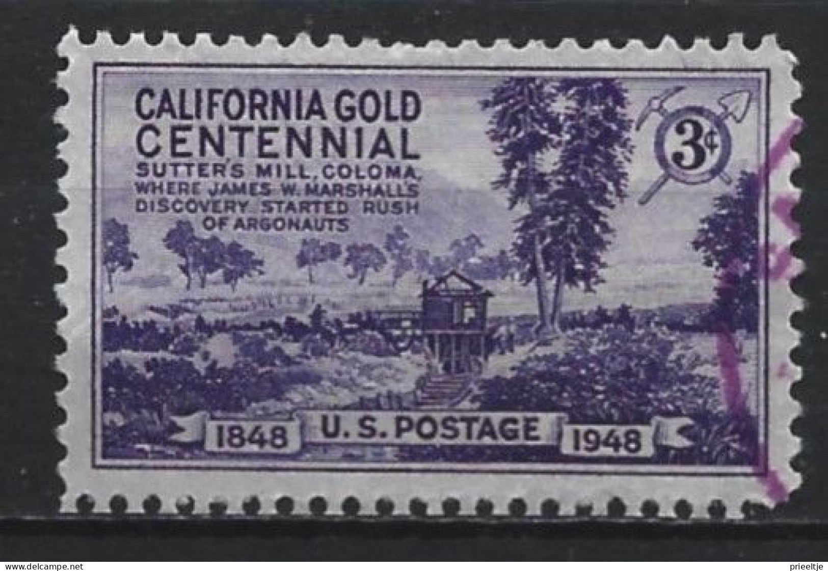 U.S.A. 1948  California Gold Y.T. 505  (0) - Used Stamps