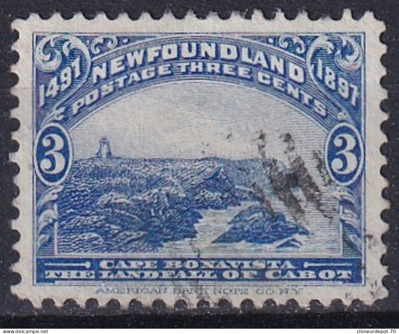 Newfoundland CAPE BONAVISTA THE LANDFALL OF CABOT - 1857-1861