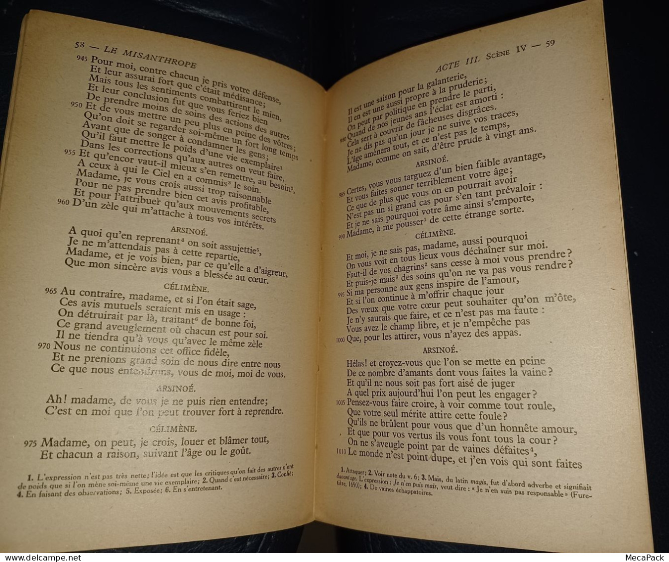 Molière - Le Misanthrope - Classiques Larousse - Félix Guirand (1936) - Französische Autoren