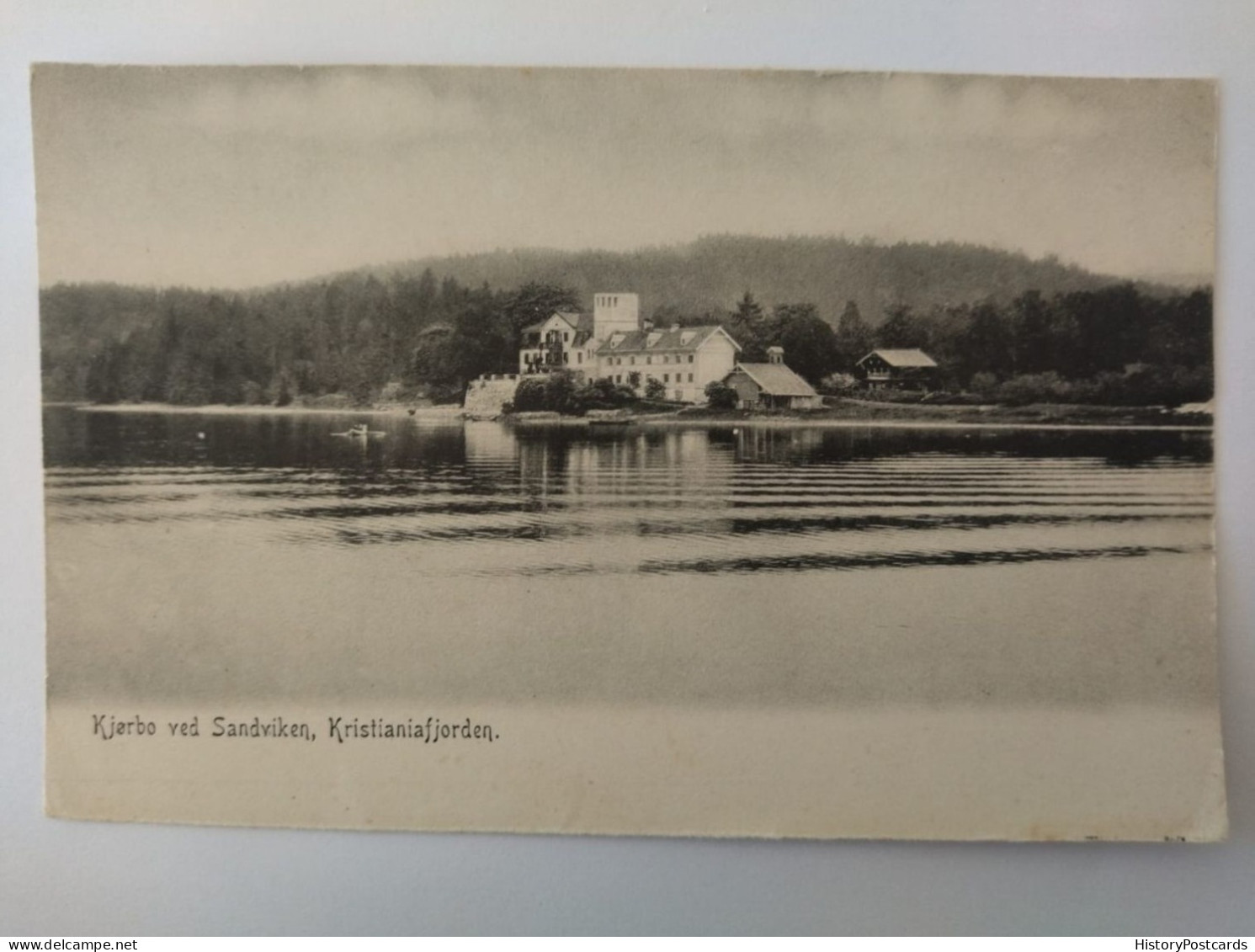 Kristianiafjorden, Kjørbo Ved Sandviken, Norge, 1910 - Norway