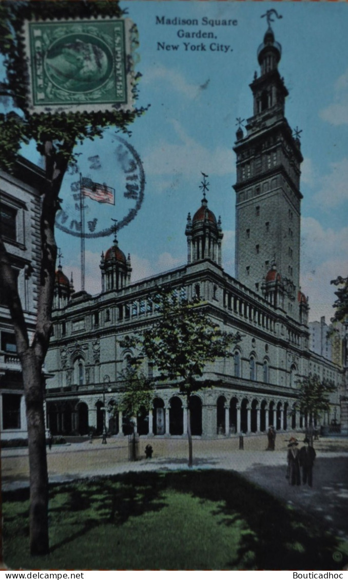 New York City : Madison Square Garden In 1910 - Other Monuments & Buildings