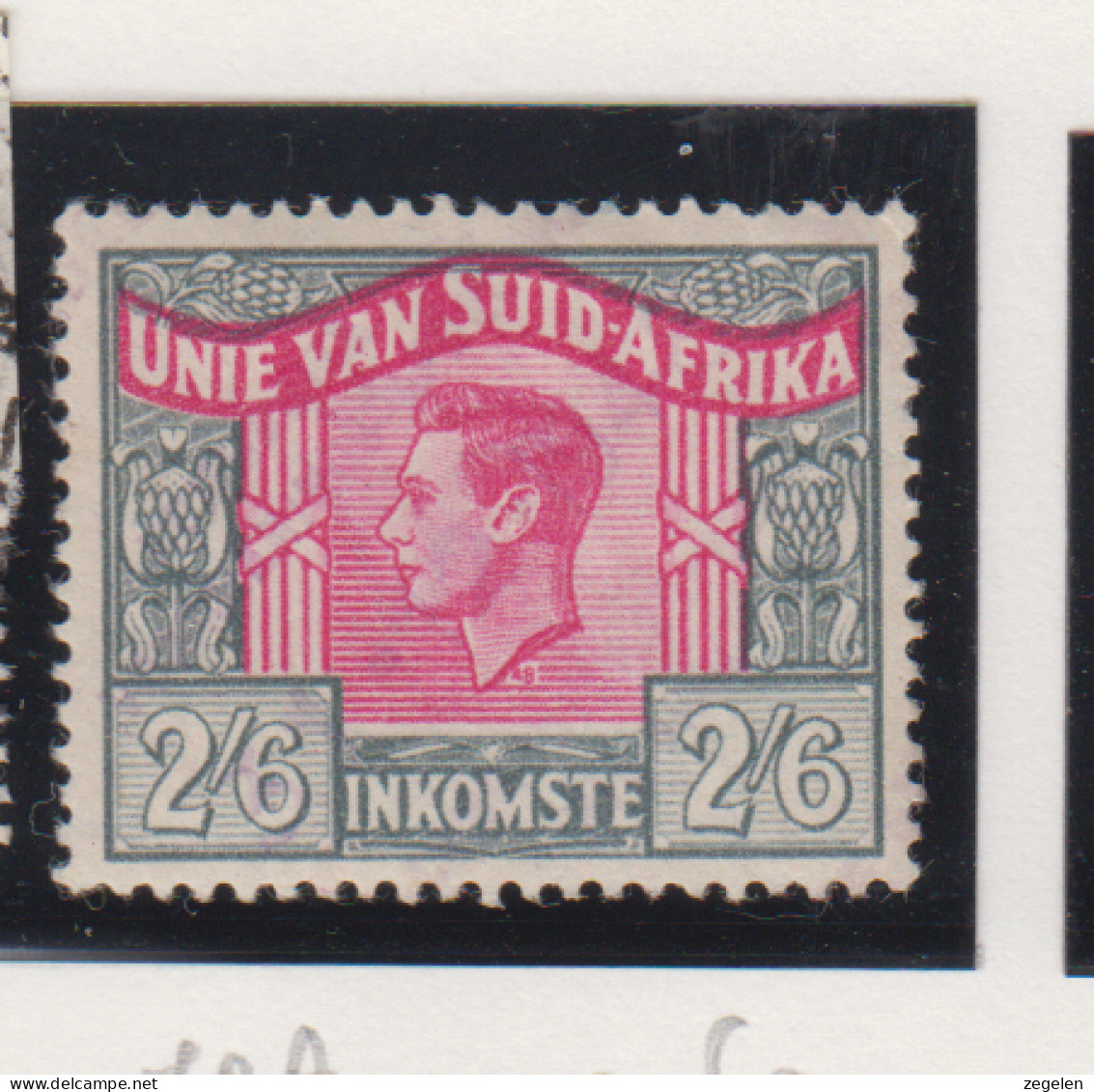 Zuid-Afrika Fiskale Zegel(revenue) Cat. J Barefoot: Revenue JAAR 1948 Nr 72 Afrikaanse Tekst - Other & Unclassified