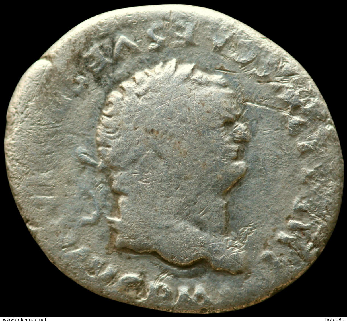 LaZooRo: Roman Empire - AR Denarius Of Titus As Augustus (79 - 81 AD), Dolphin - La Dinastia Flavia (69 / 96)