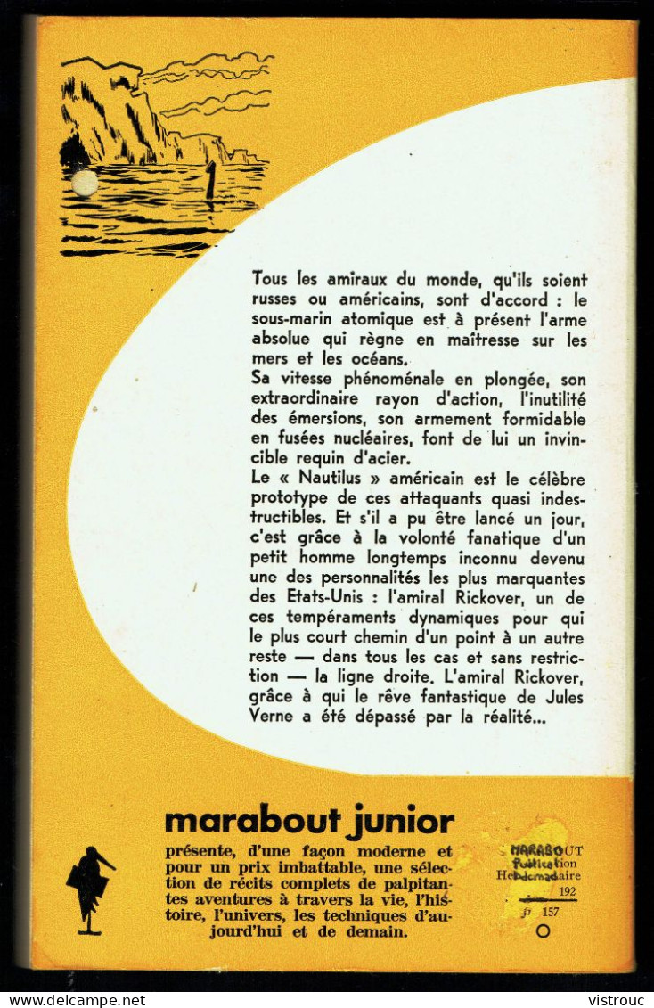 " U.S.S. NAUTILUS", De Willy BOURGEOIS - MJ N° 157 - Récit - 1959. - Marabout Junior