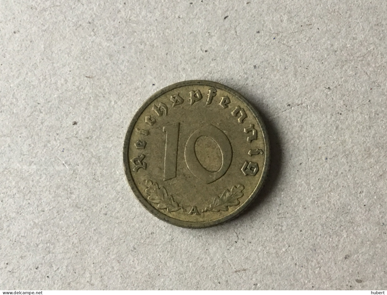 Allemagne 10 Reichspfennig 1937A - 10 Reichspfennig