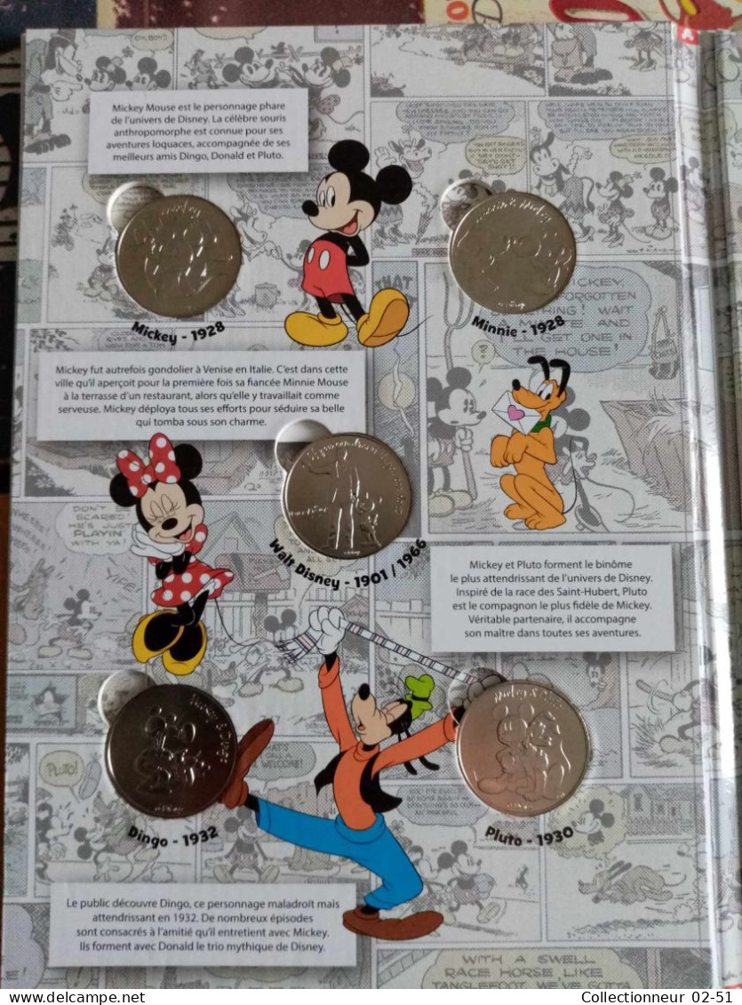 Monnaie De Paris : Coffret 50 Ans Mickey - Non Datati