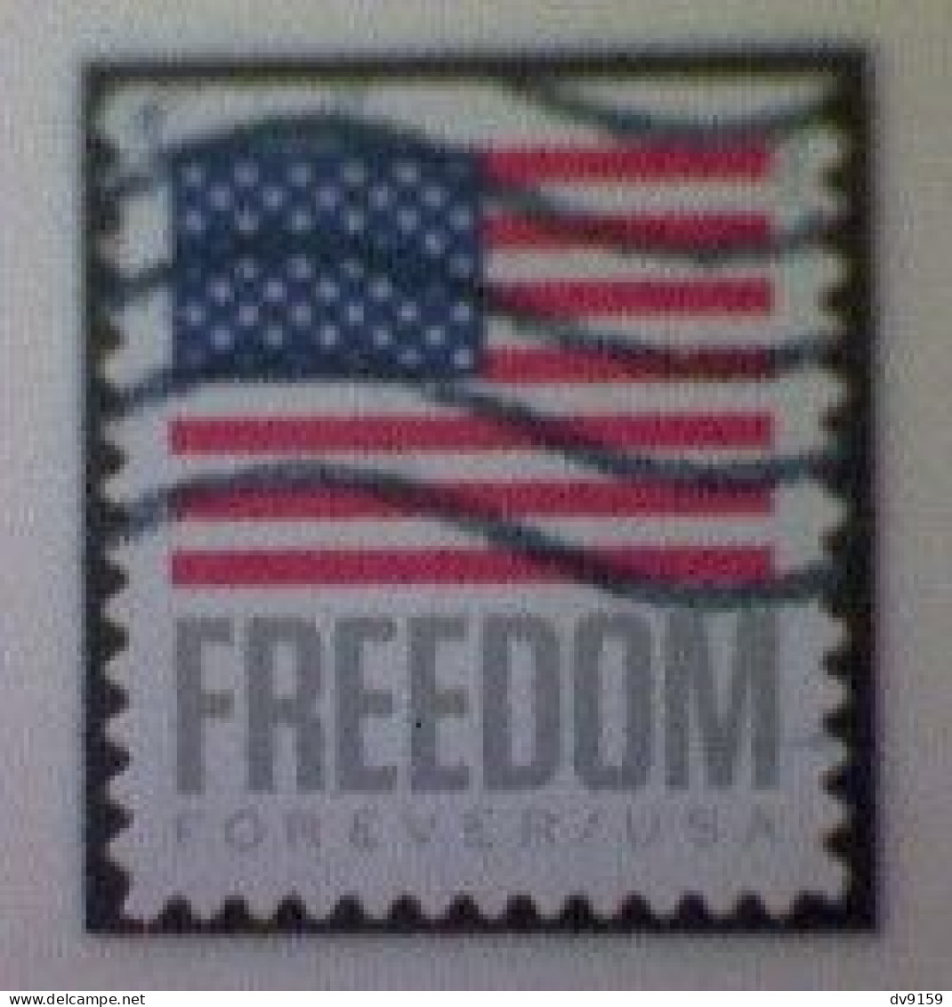 United States, Scott #5790, Used(o) Booklet, 2023, Flag Definitive: Freedom Flag, (63¢) Forever - Gebruikt