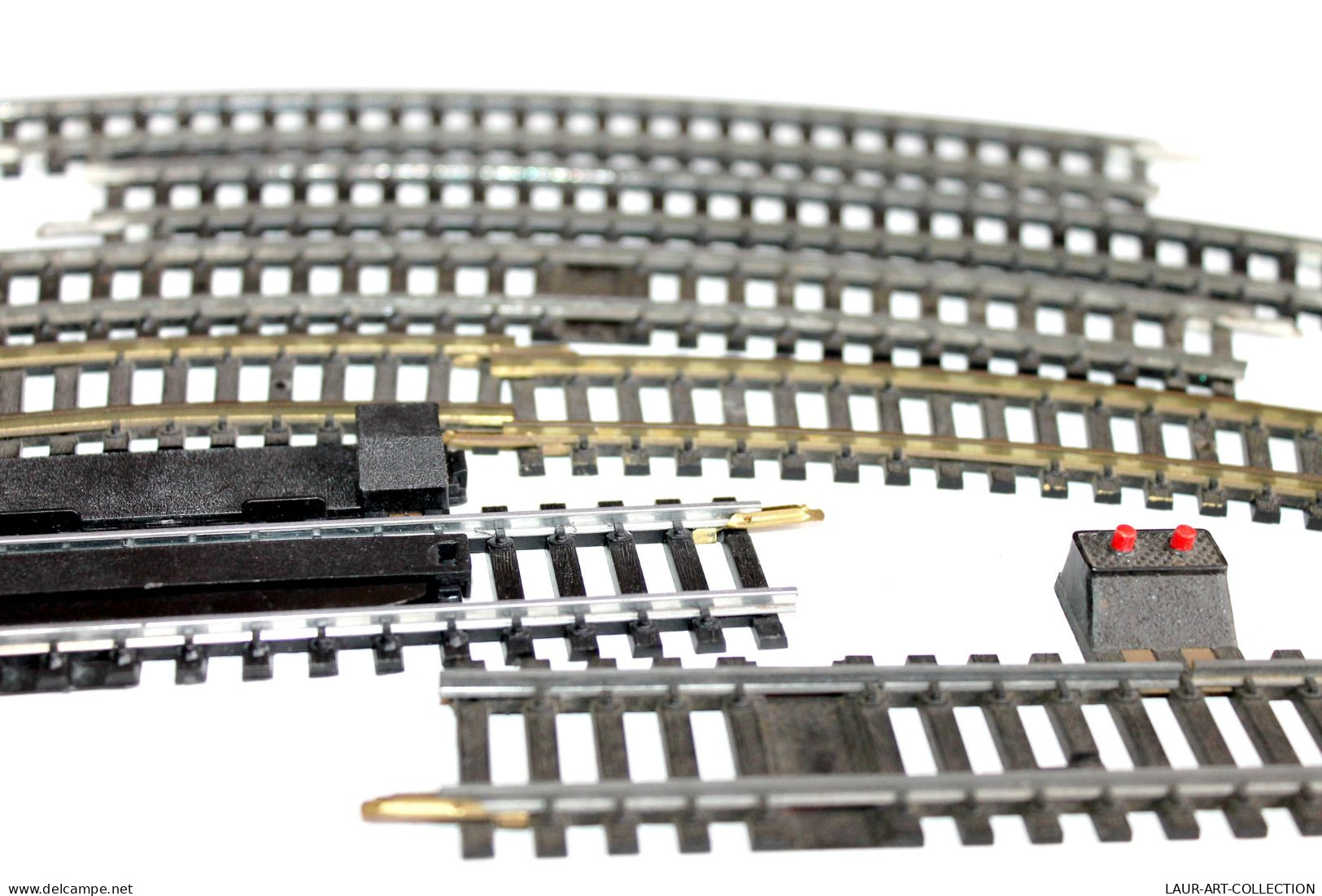 JOUEF HO 7 RAIL 2 COUPURE 1 DECROCHAGE, 4 COURBE 2 N°870 R=385mm R=15' & 2 R=325, MODELISME FERROVIAIRE TRAIN (2105.264) - Binari