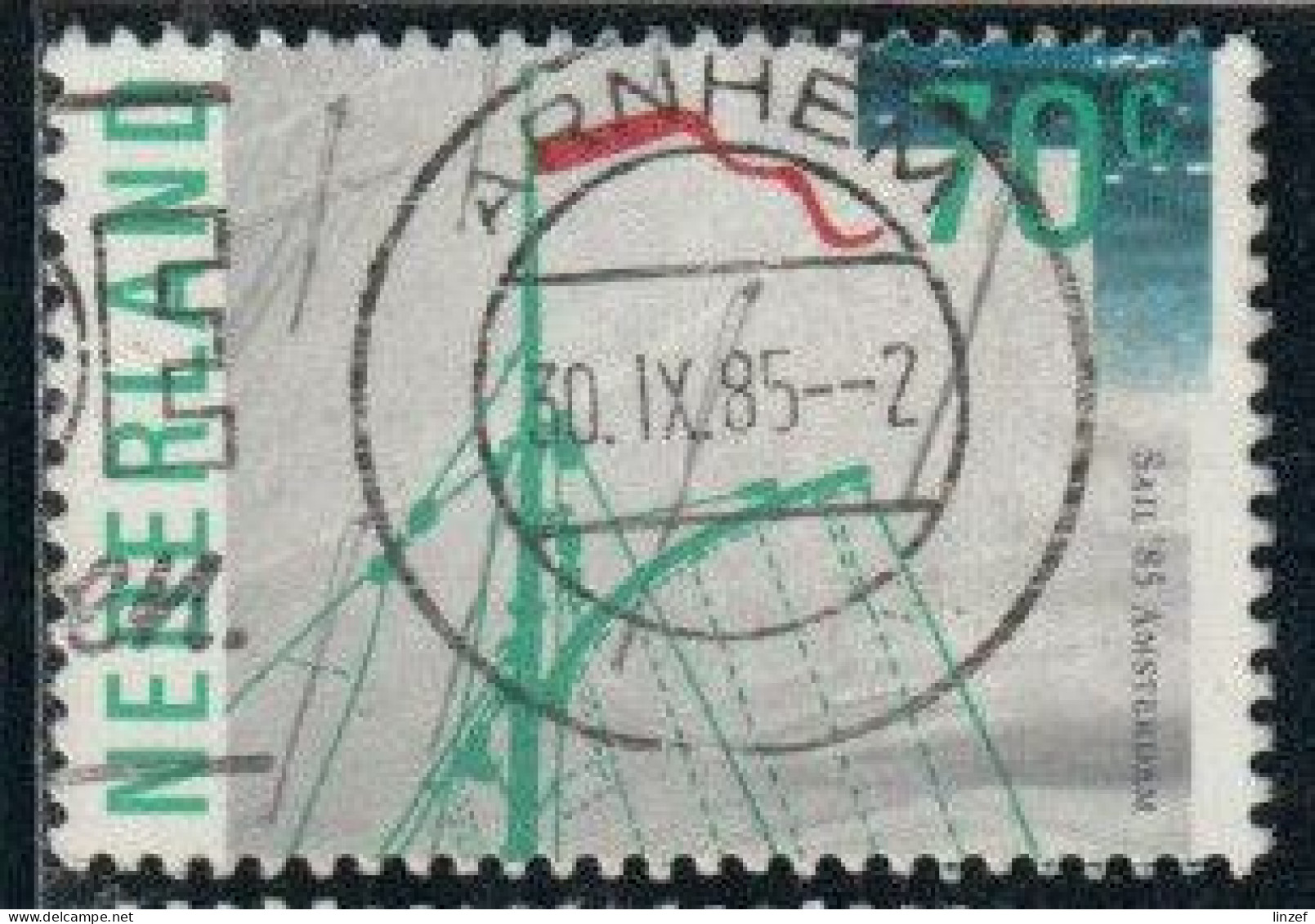 Pays-Bas 1985 Yv. N°1248 - Sail'85, Gréément D'un Voilier - Oblitéré - Oblitérés