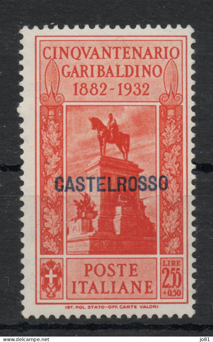 Castelrosso YT 38 Neuf Avec Charnière X MH - Castelrosso