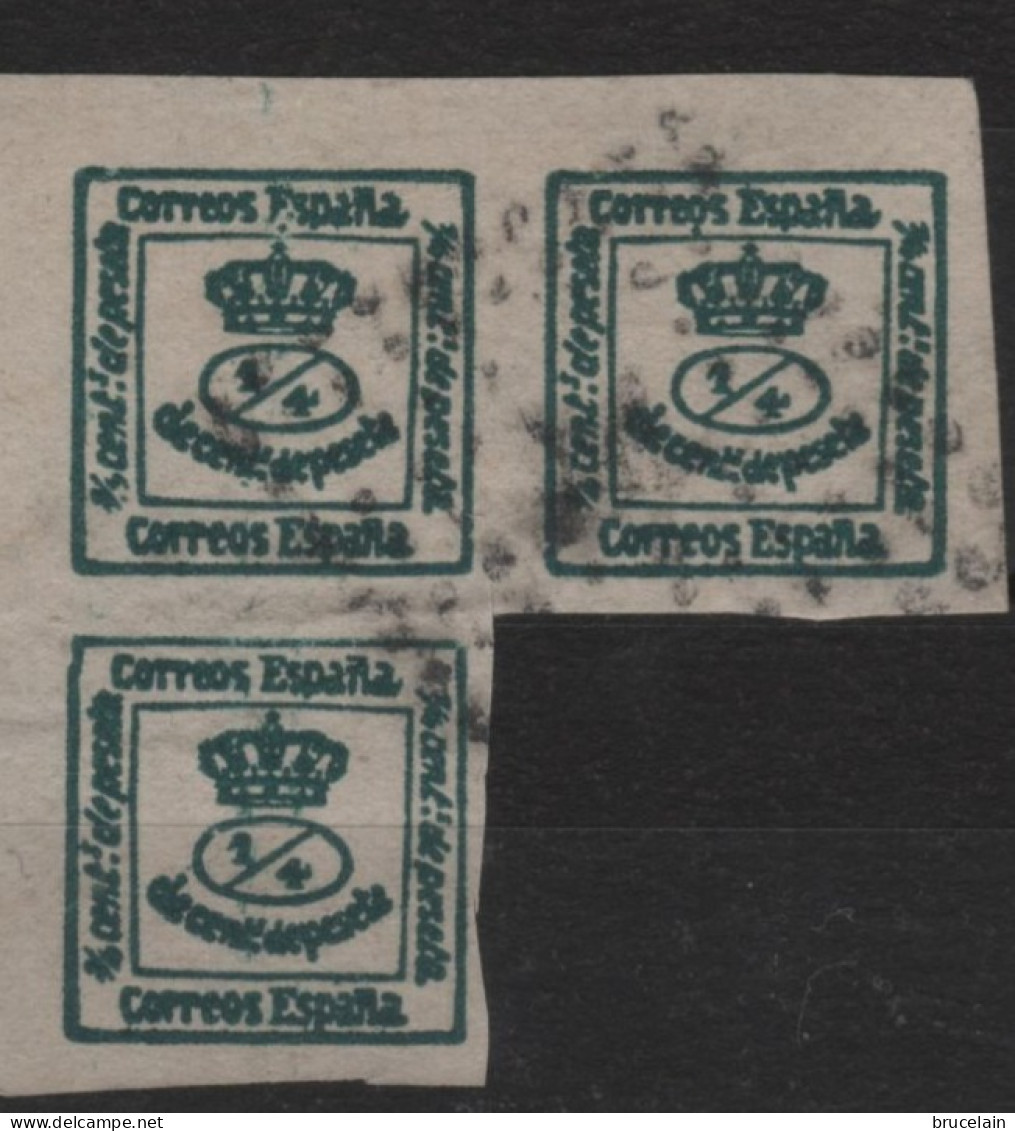 ESPAGNE  - N° 129  -  3/4  De Timbre  - O - - Used Stamps
