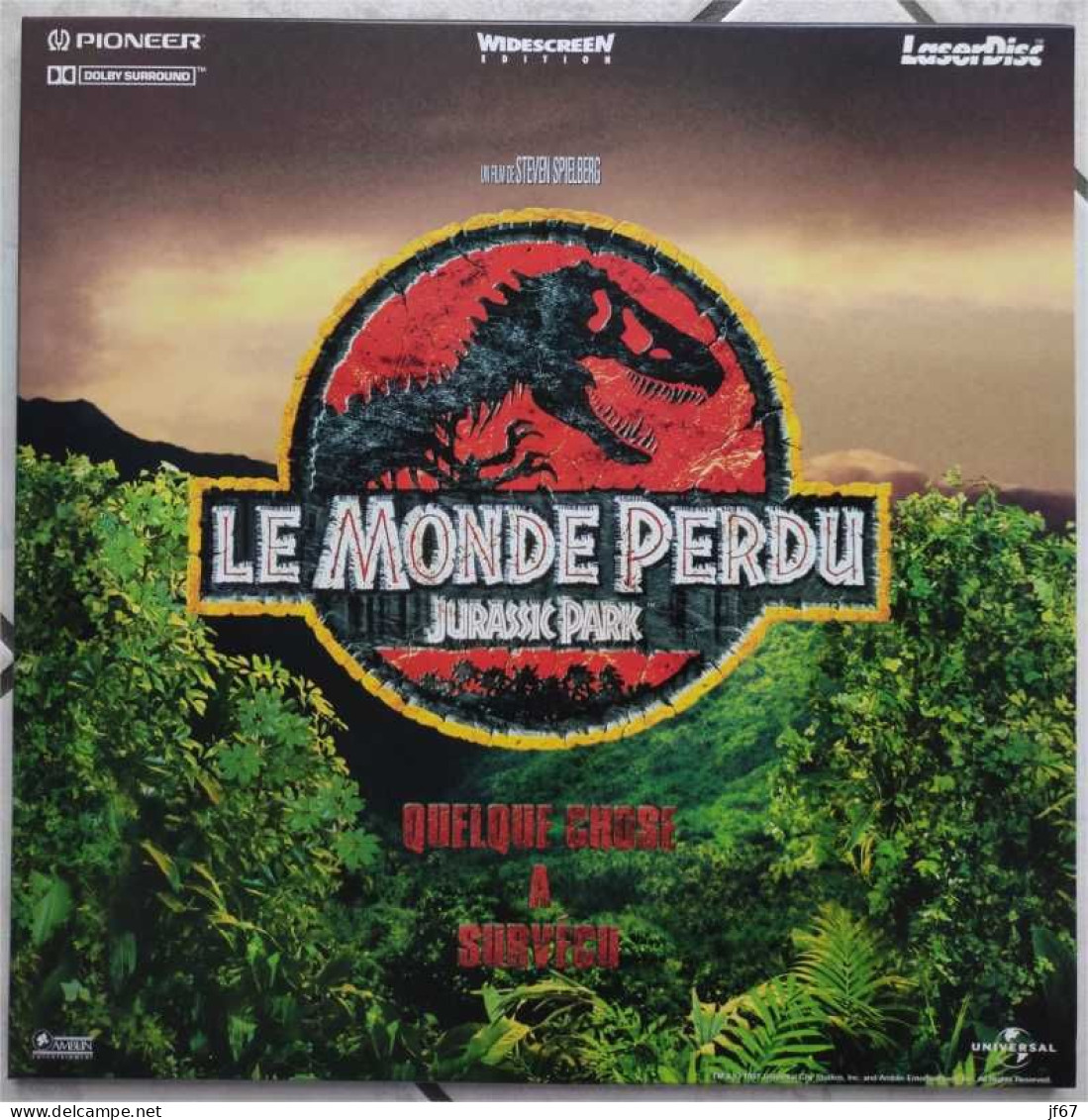 Le Monde Perdu Jurassic Park (double Laserdisc / LD) - Sonstige Formate