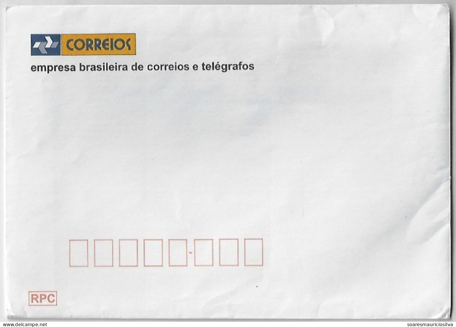 Brazil 2000s Brazilian Post & Telegraph Co Official Postage-free Cover Unused - Cartas & Documentos