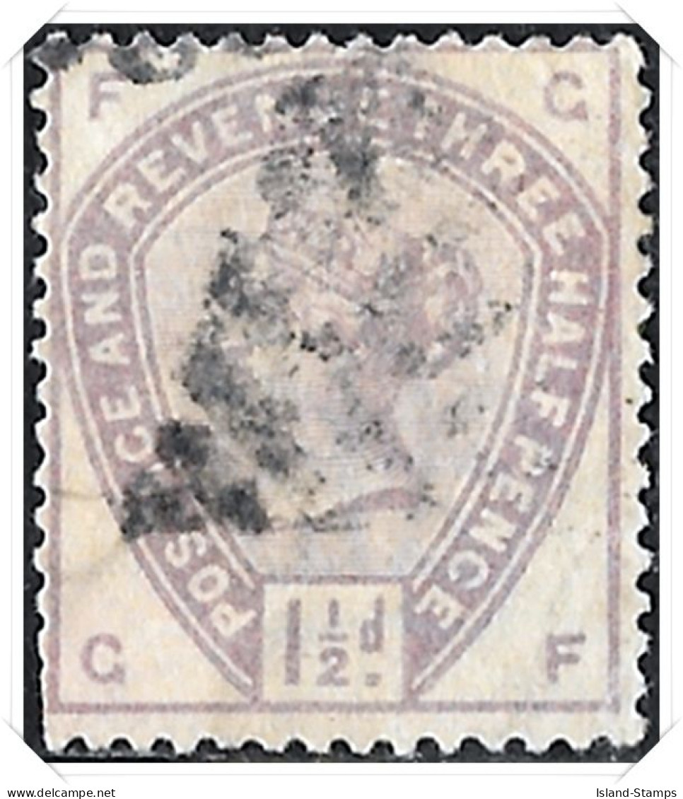 QV SG188 1867 1 12d Lilac Stamp. Used. - Usados