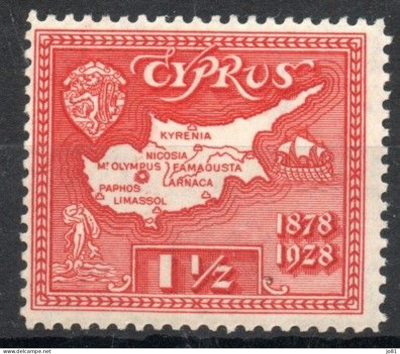 Chypre YT 108 Neuf Avec Charnière X MH - Cyprus (...-1960)