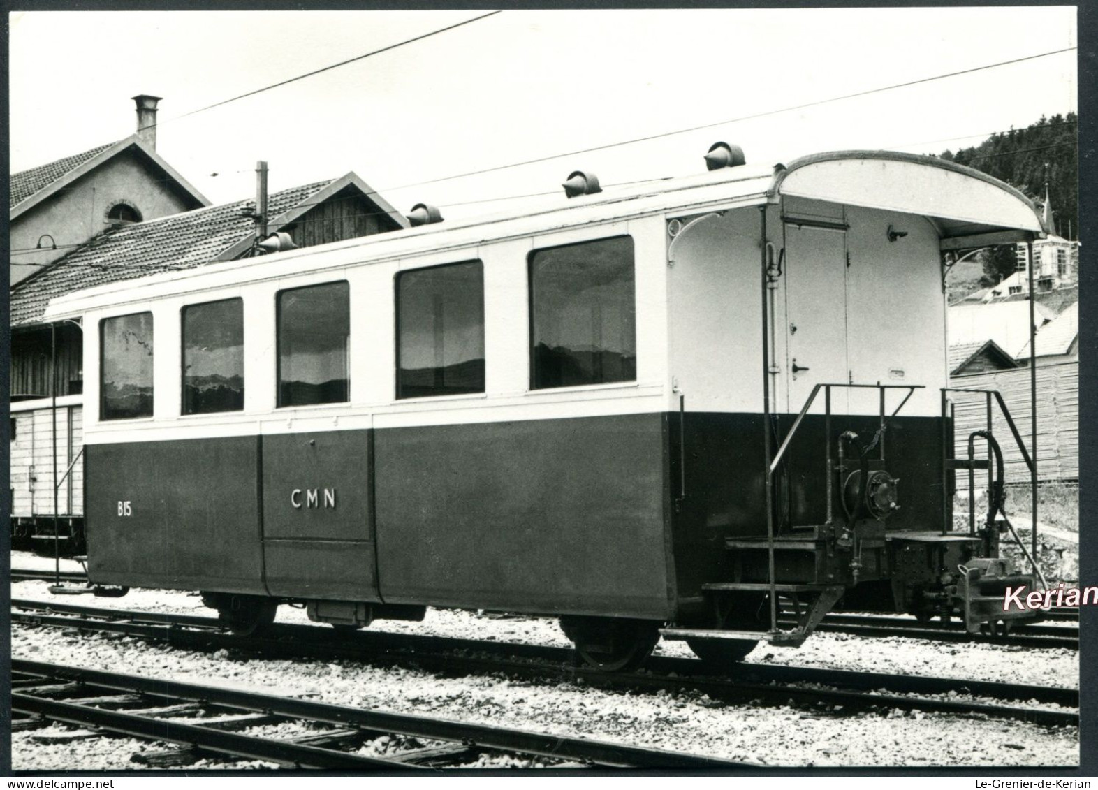 CPSM Edit. BVA - PSC//CMN - Voiture B 15 (ex C 7-8), Les Ponts De Martel En 1963 - Voir 2 Scans - Ponts-de-Martel