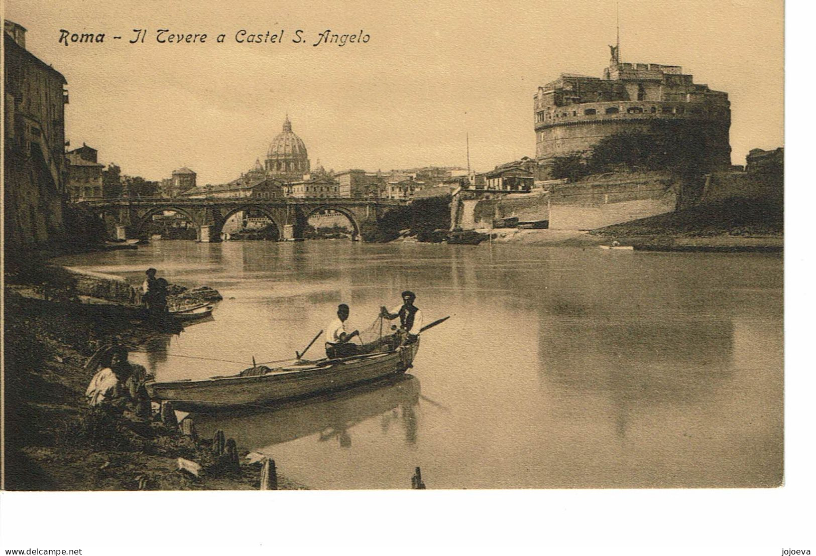 ROMA   Il Tevere A Castel S. Angelo - Altare Della Patria