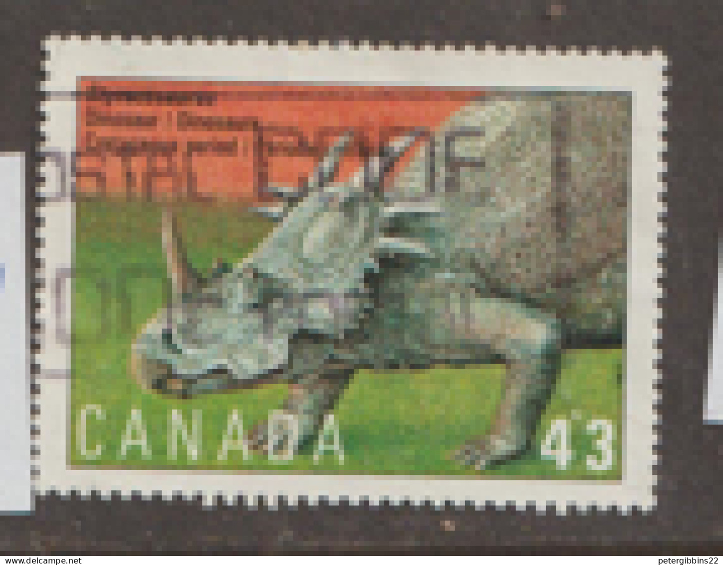 Canada   1993   SG 1569  Dinosaur    Fine Used - Gebraucht