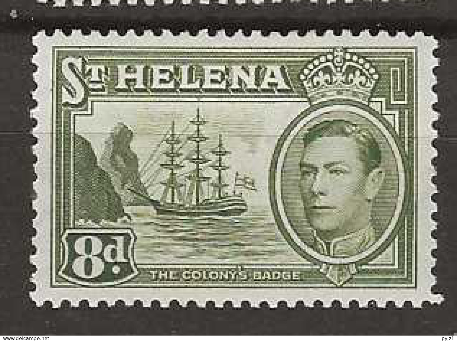 1938 MH Saint Helena Mi 106 - Saint Helena Island