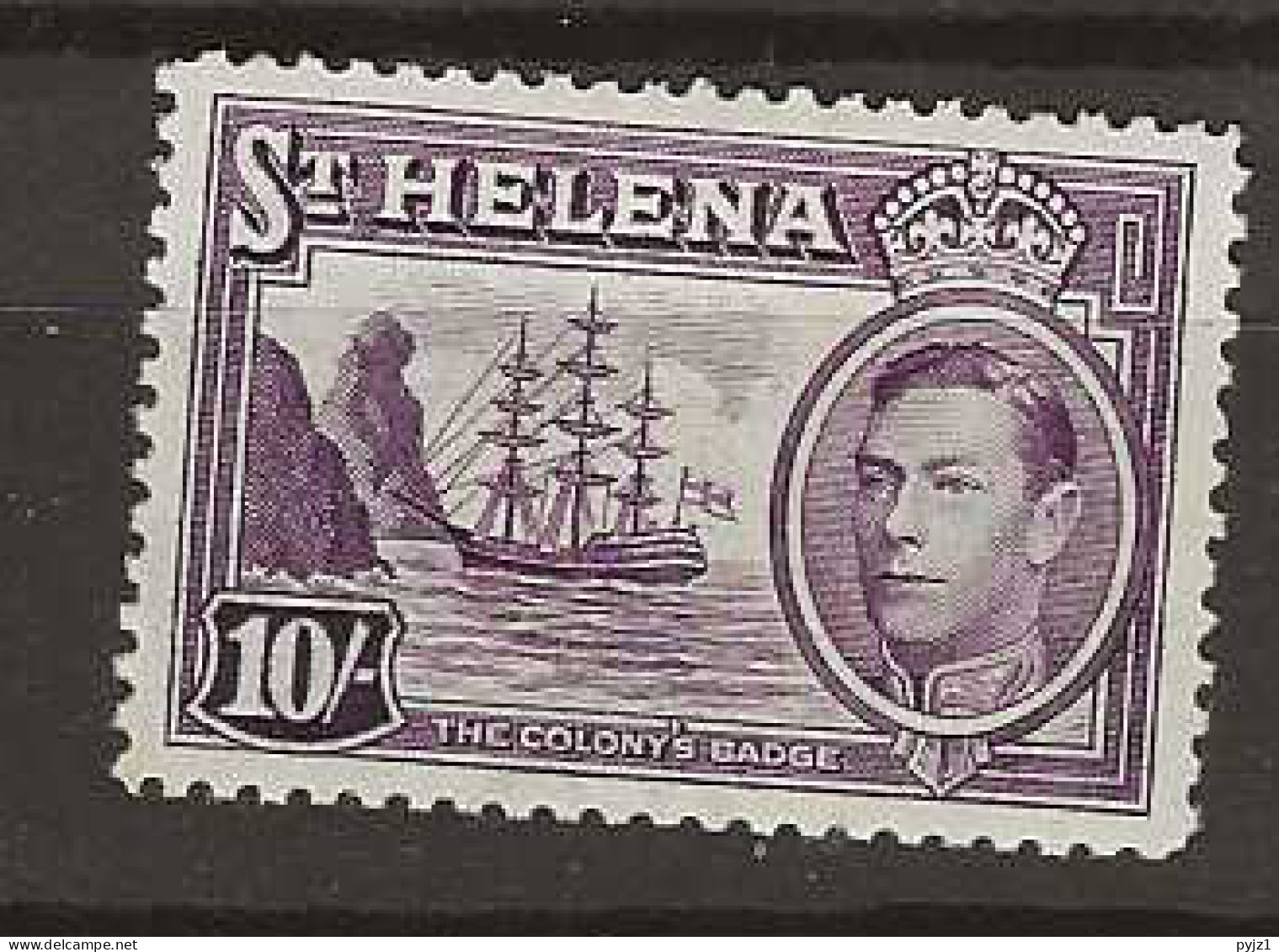 1938 MH Saint Helena Mi 110 - Saint Helena Island