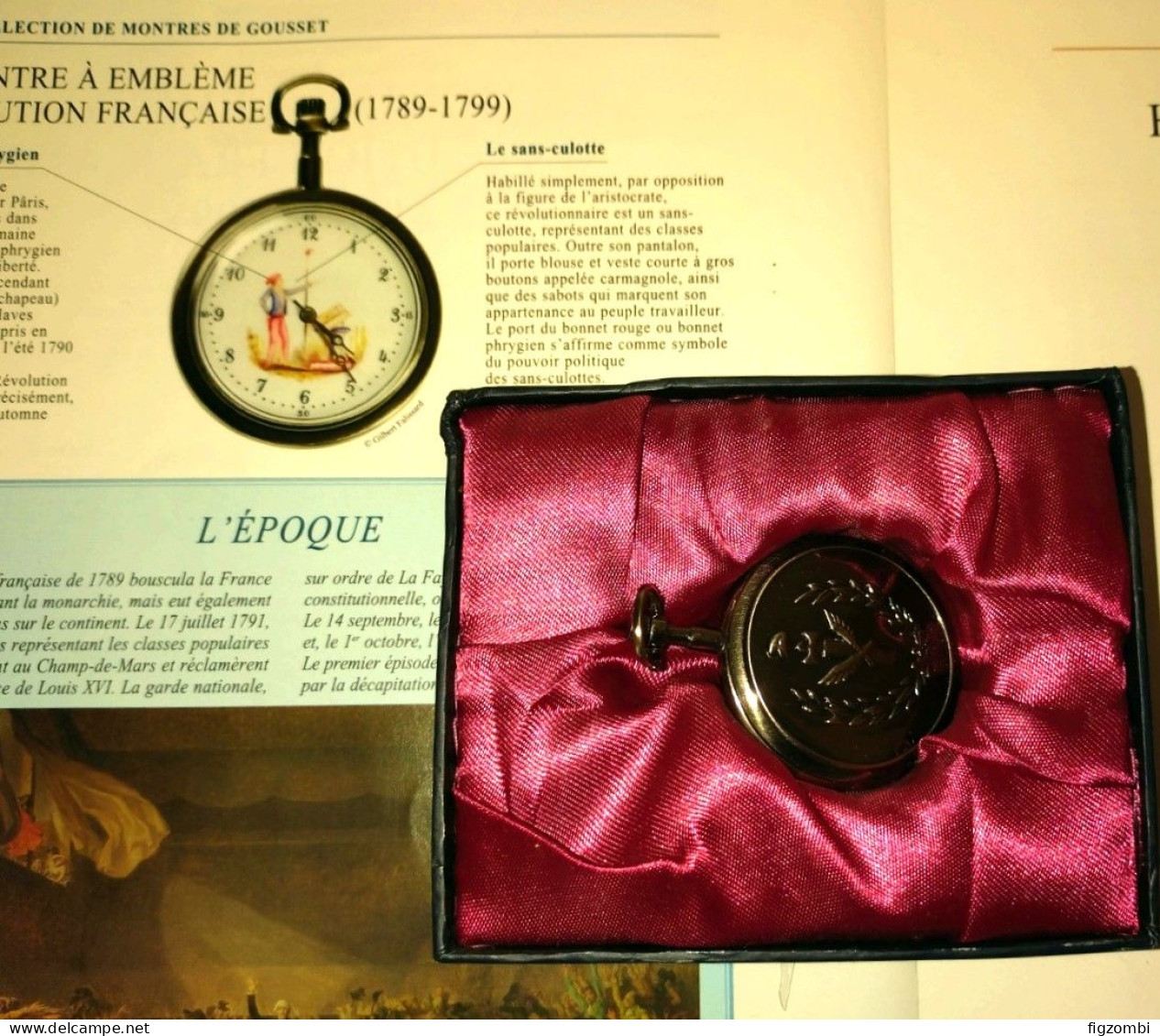 MONTRE De GOUSSET Révolution Française Collection Hachette - Horloge: Zakhorloge