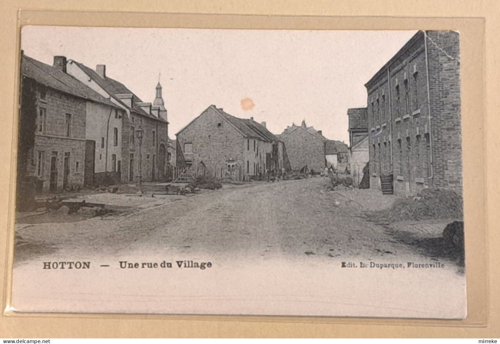 @J@  -  HOTTON  -  Une Rue Du Village  -  Zie / Voir Scan's - Hotton