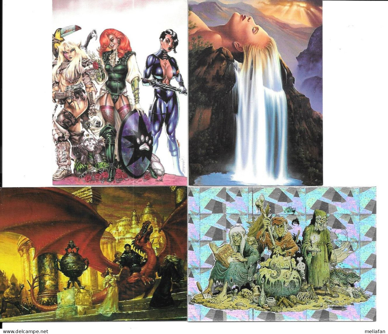 BG47 - DOUG BEEKMAN - JIM WARREN - SIRIUS GALLERY - WILLIAM STOUT - PROMO CARDS - Altri & Non Classificati