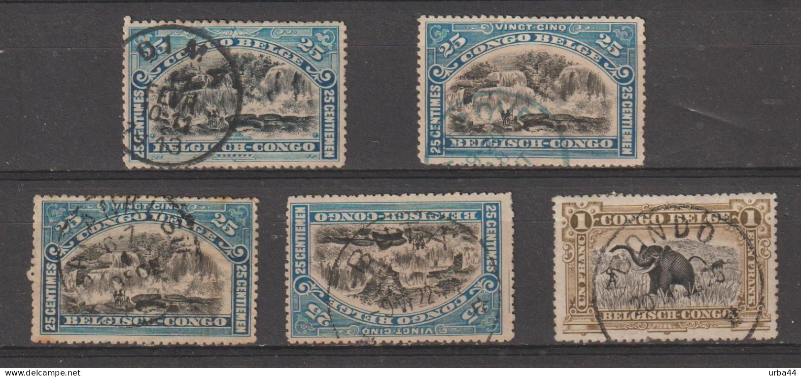 CONGO BELGE  "B" ... - Used Stamps