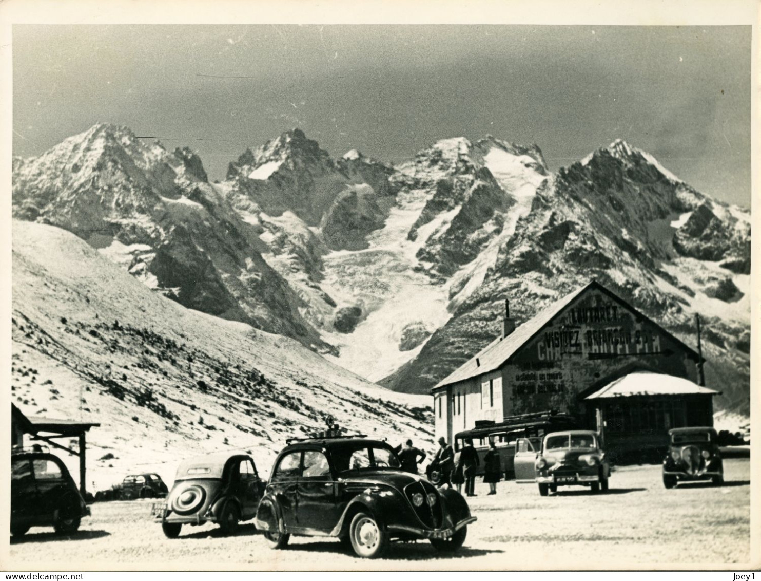 Photo Du Col Du Lautaret, Massif De La Meije, Format 18/24 - Orte