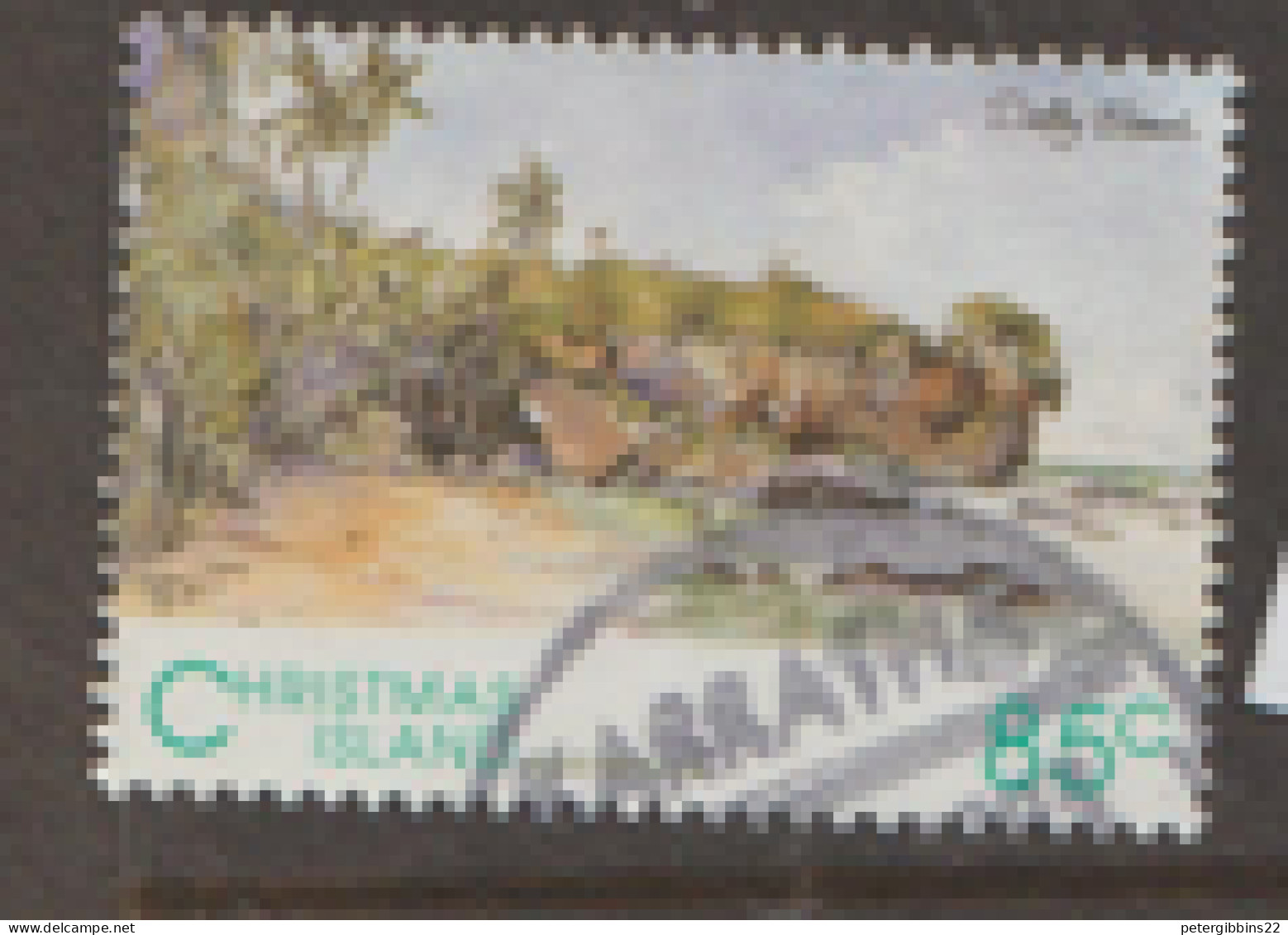 Christmas  Islands  1992   SG 378  Dolly Beach   Fine Used - Christmas Island