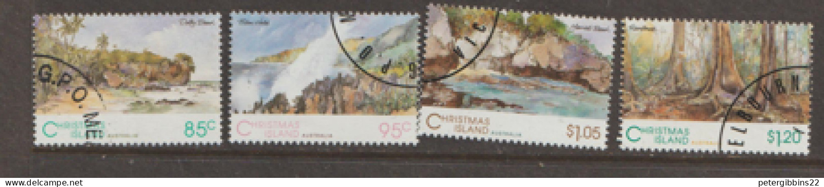 Christmas  Islands  1992   SG 378-81    Fine Used - Christmas Island