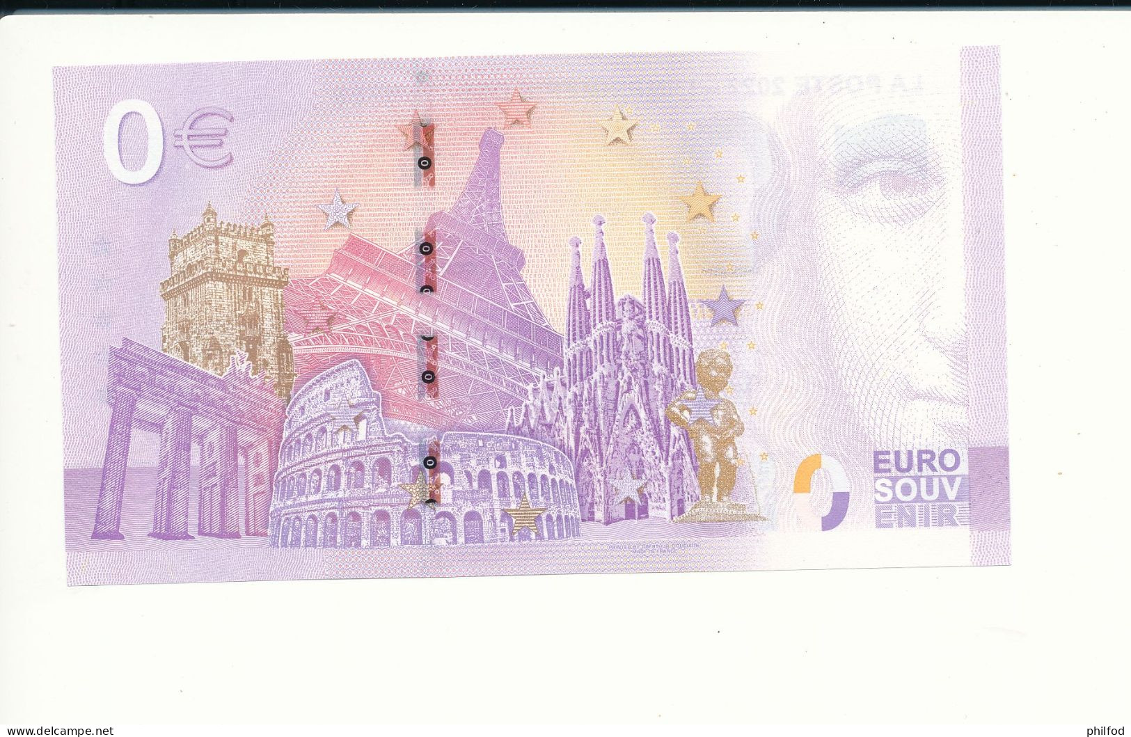 Billet Touristique  0 Euro  - LA POSTE 2022 - L'IMPRIMERIE DES TIMBRES -  2022-2 -  UEZT -  N° 956 - Billet épuisé - Autres & Non Classés