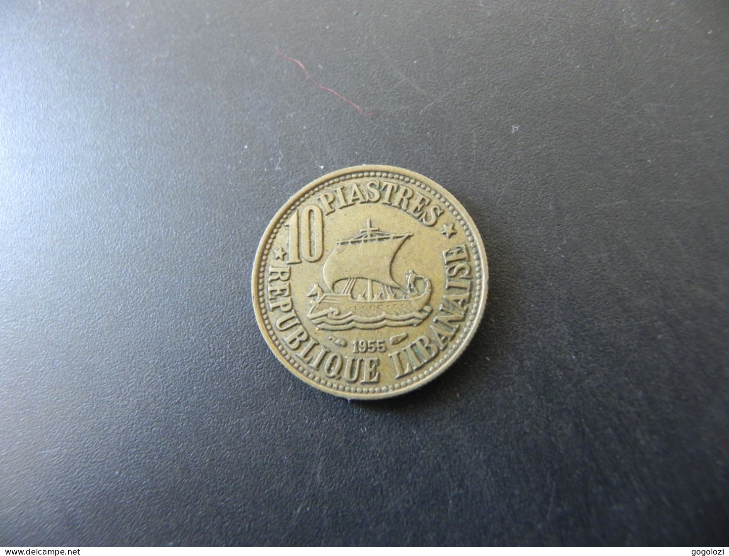 Liban 10 Piastres 1955 - Libanon