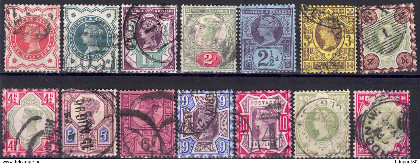 YT 91 à 104 - Used Stamps